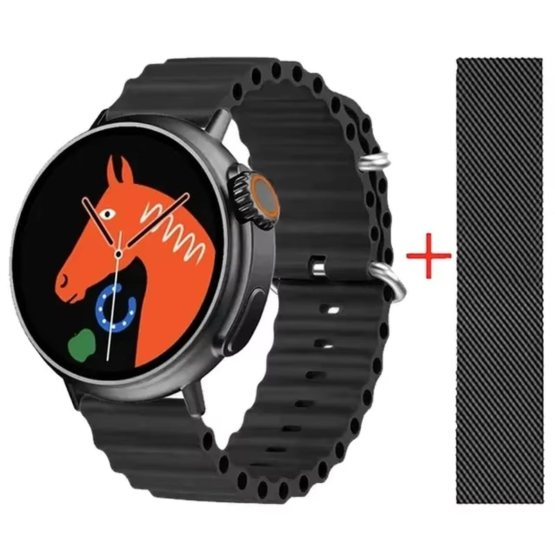 2025 Watch Ultra 9 Smart Watch Men GPS Bluetooth Call Health Monitor Smartwatch Wireless Charging Sport Bracelet for Android IOS